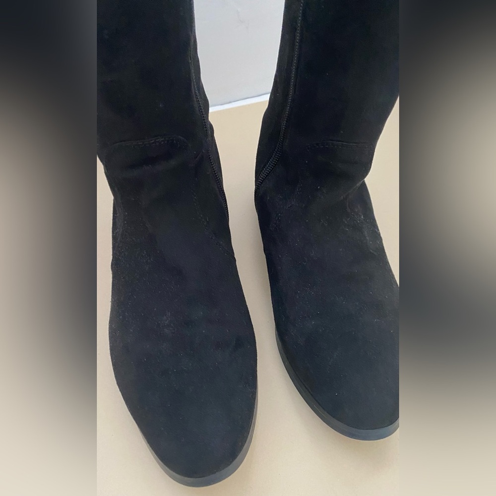 Black Micro Suede IMPO Over the Knee Boot- Size 7 - Picture 12 of 12